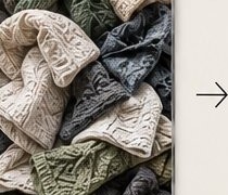 Post-consumer textile pile
