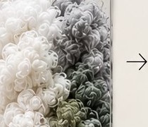 Recycled fiber bunches